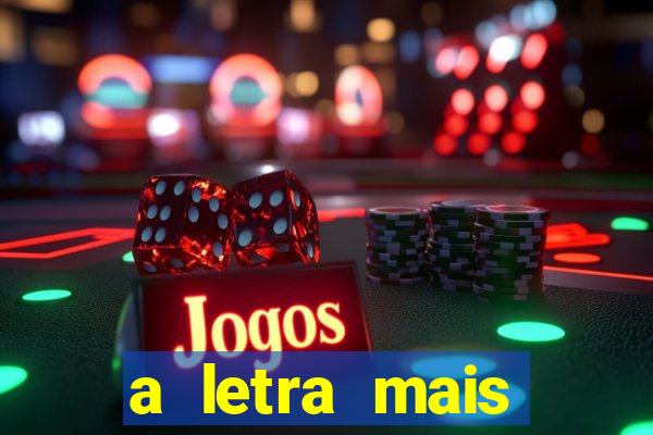 a letra mais bonita do mundo